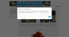 Desktop Screenshot of hcfishing.com