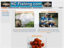 Tablet Screenshot of hcfishing.com